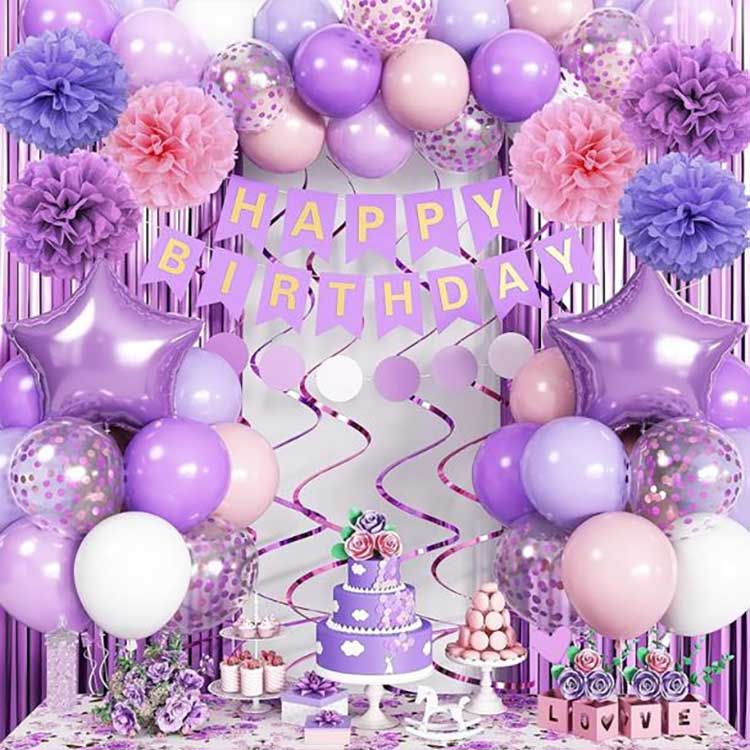 سالگرہ کی سجاوٹ کٹ