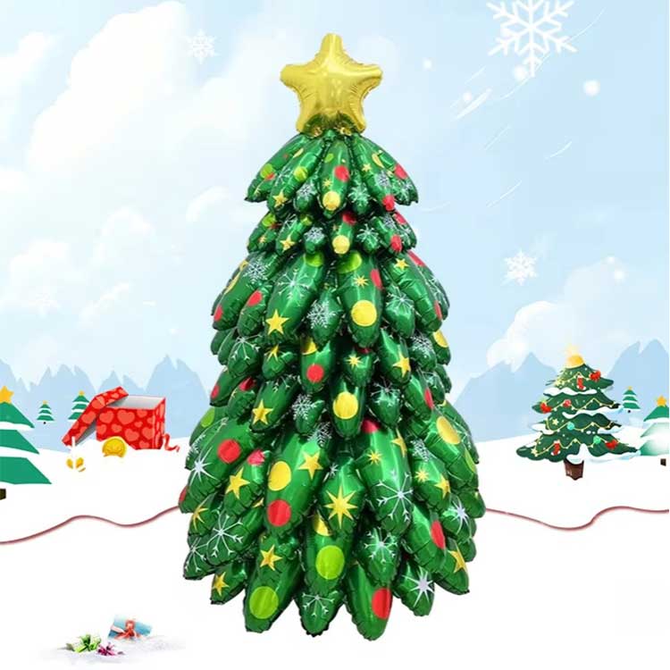 کرسمس ٹری اسٹینڈ ورق غبارے