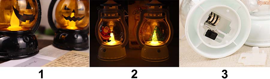 Electronic oil lamps