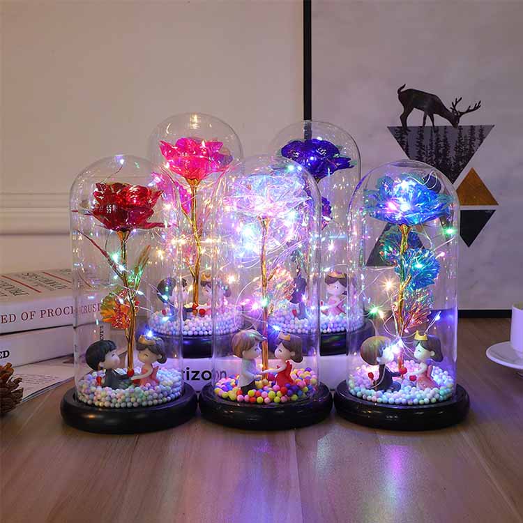 ایل ای ڈی 24K گلاس گلاب
